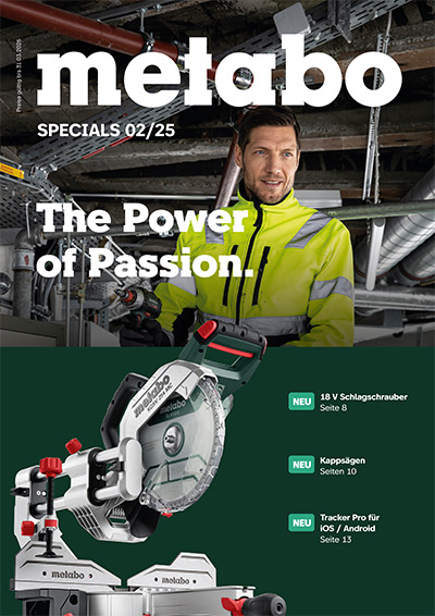 Metabo Specials 2025-02 als PDF downloaden
